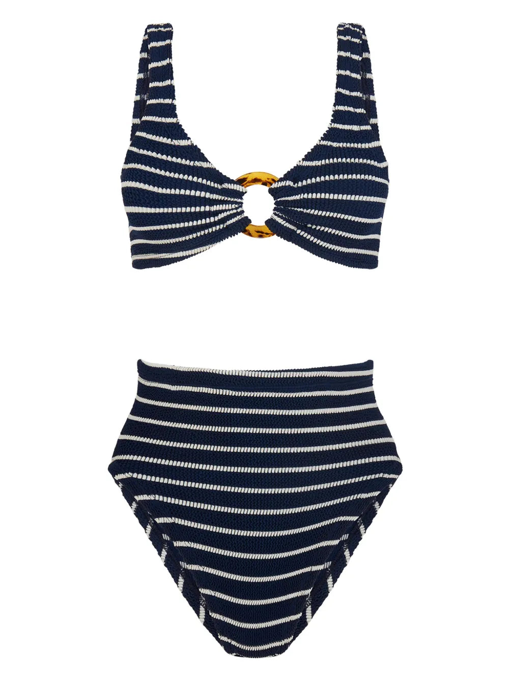 Nadine Striped Seersucker Bikini