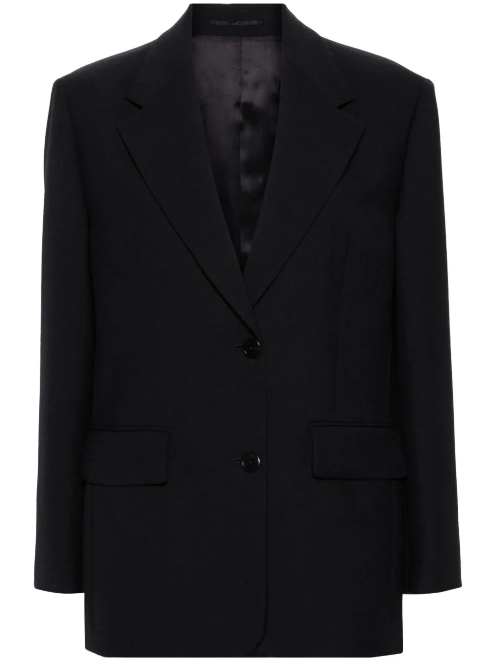 Single-Breasted Virgin Wool Blazer