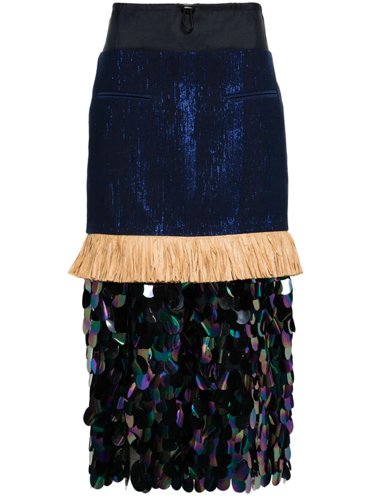 Doing Too Much Midi Skirt