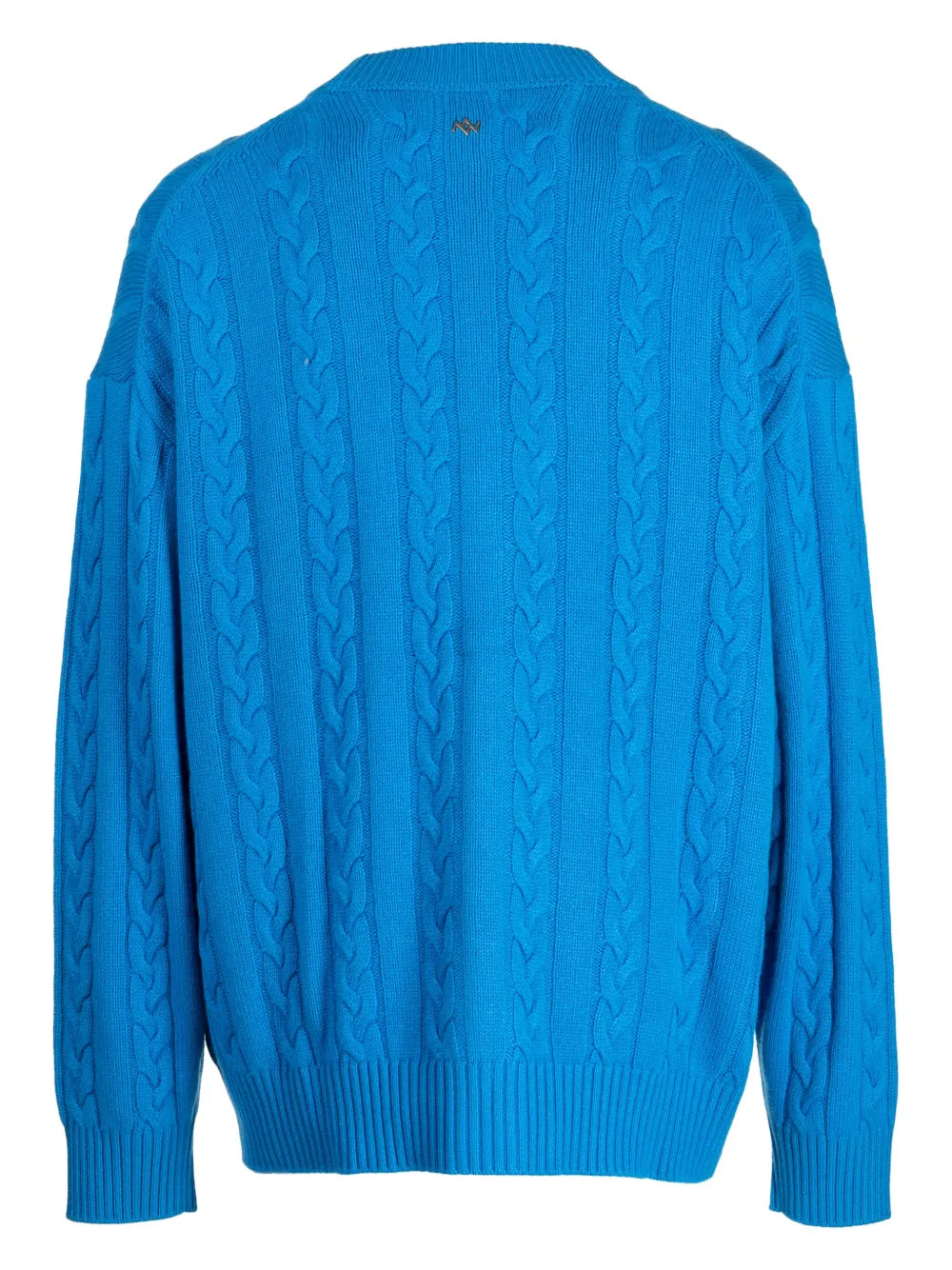 Panther Cable-Knit Cardigan
