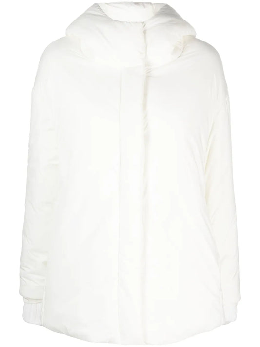Slouch-Hood Puffer Jacket