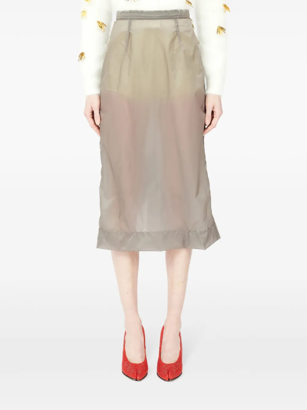 Inside Out Four-Stitch Skirt