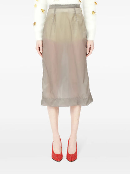 Inside Out Four-Stitch Skirt