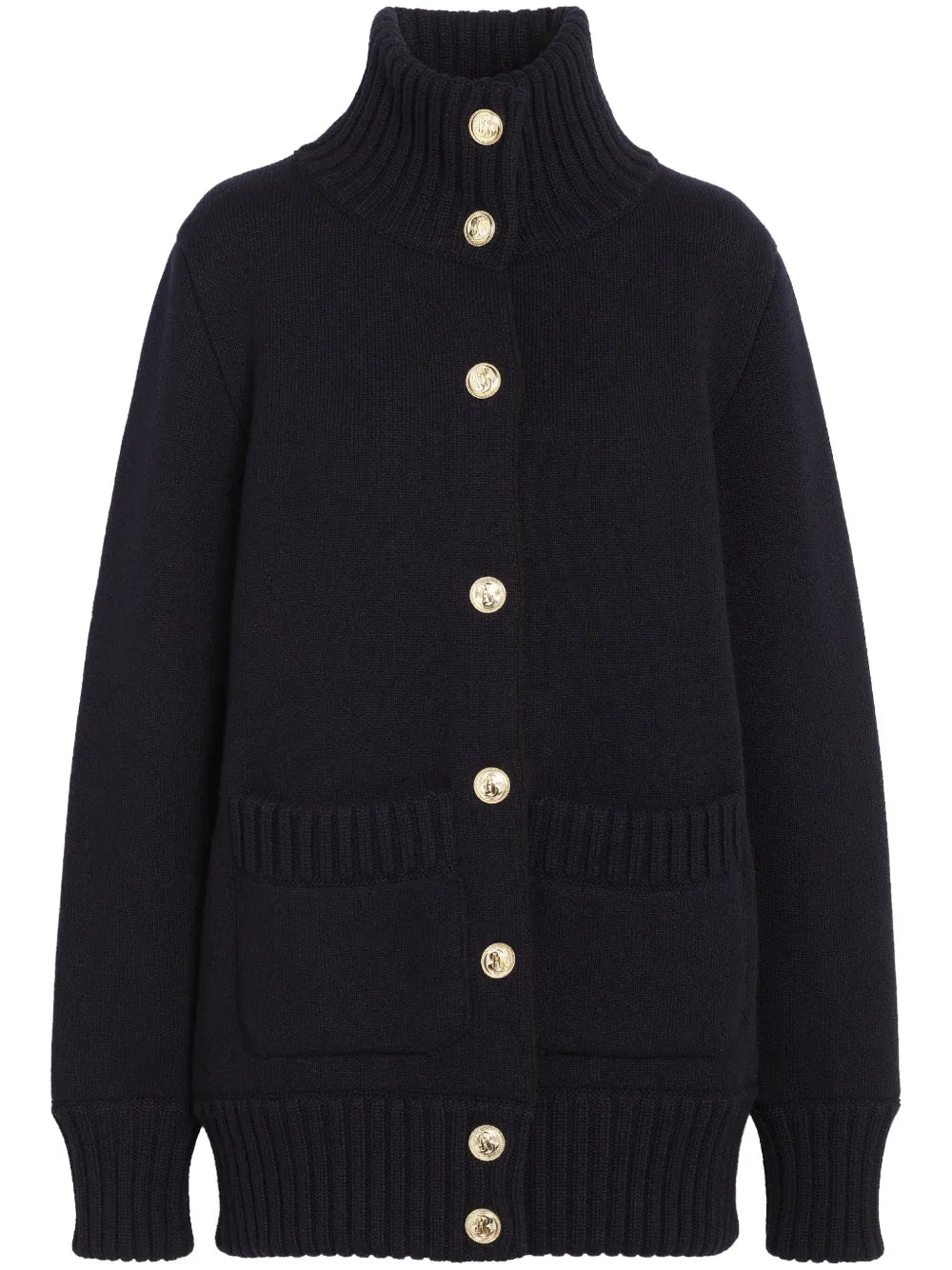 Buttoned Cashmere-Blend Cardigan