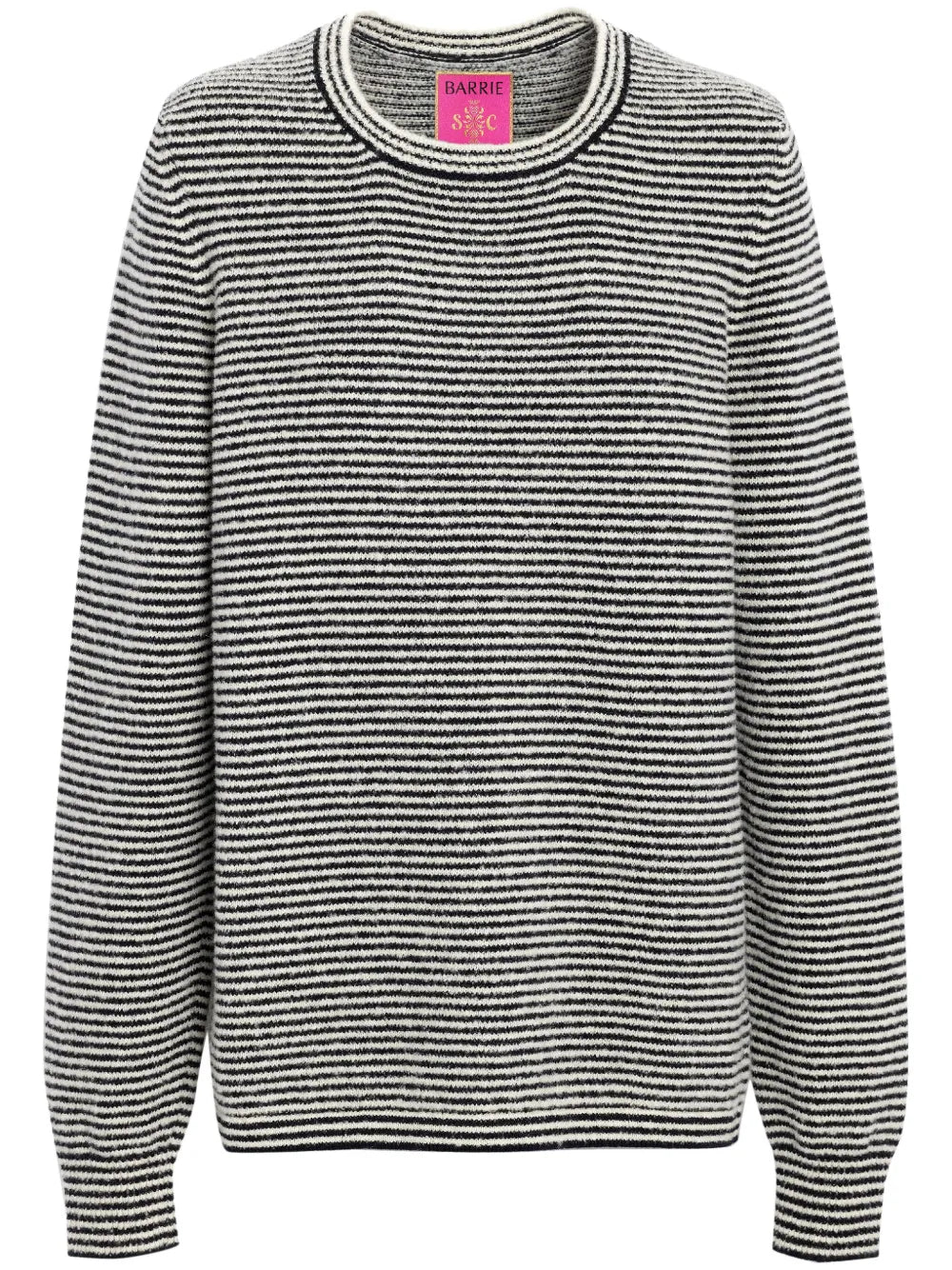Striped Intarsia-Knit Jumper