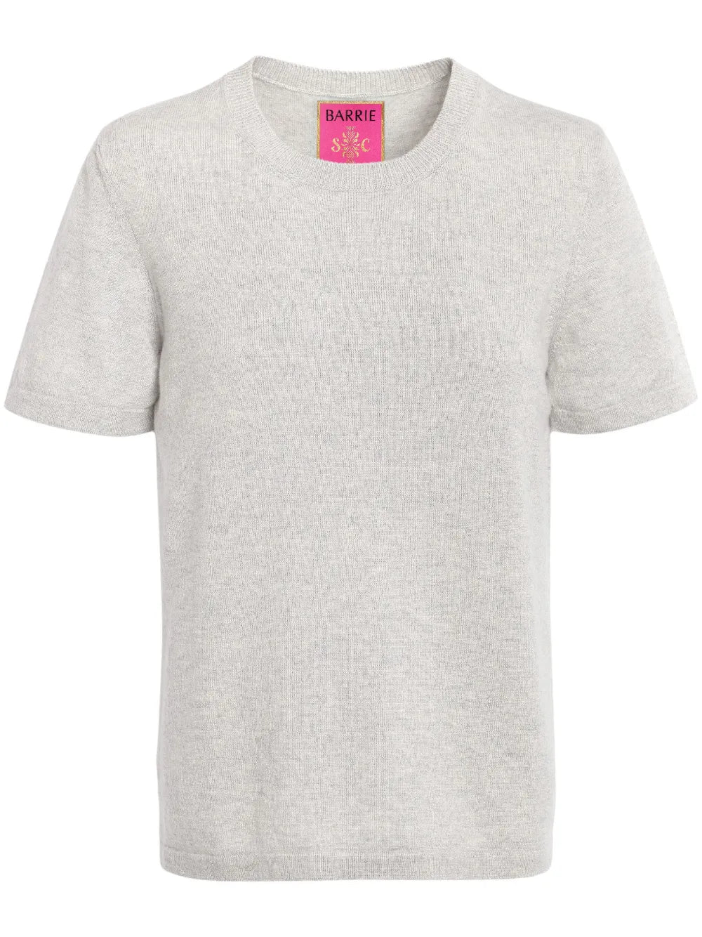 Fine-Knit Crew-Neck T-Shirt