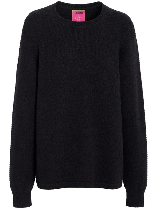 Striped Chunky-Knit Jumper