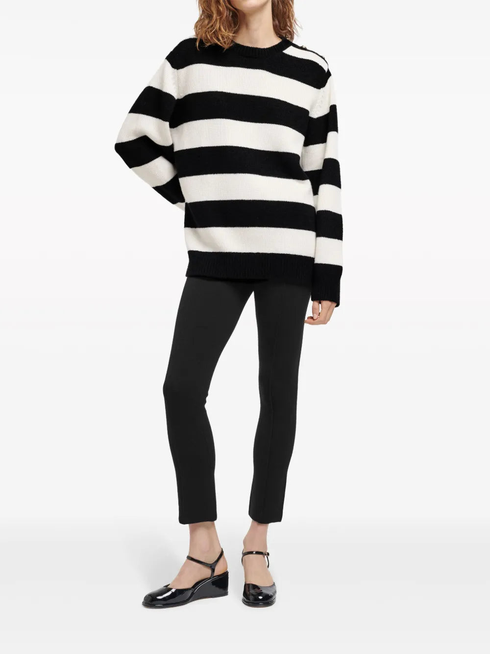Cropped Knitted Leggings