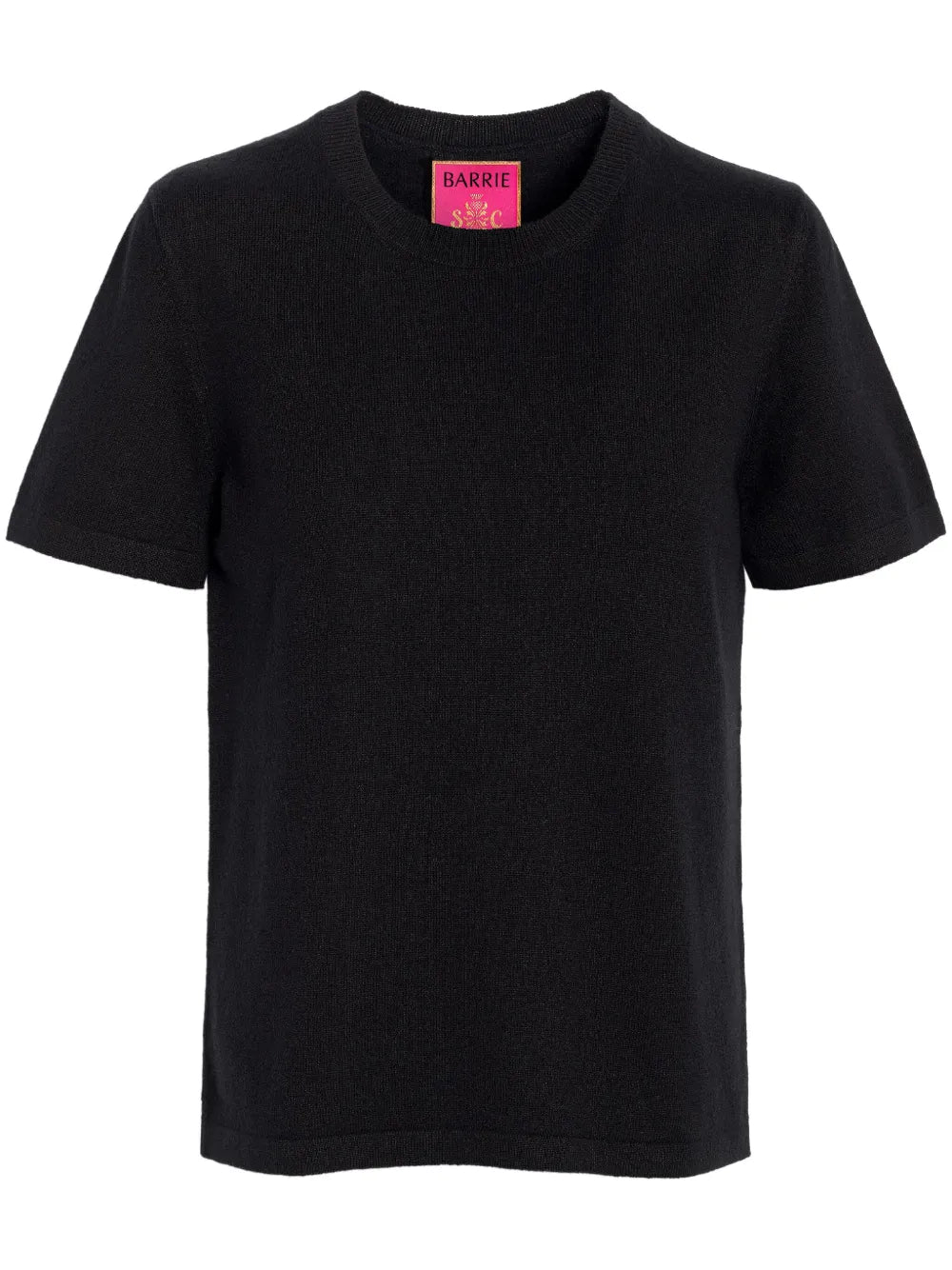 Fine-Knit Crew-Neck T-Shirt