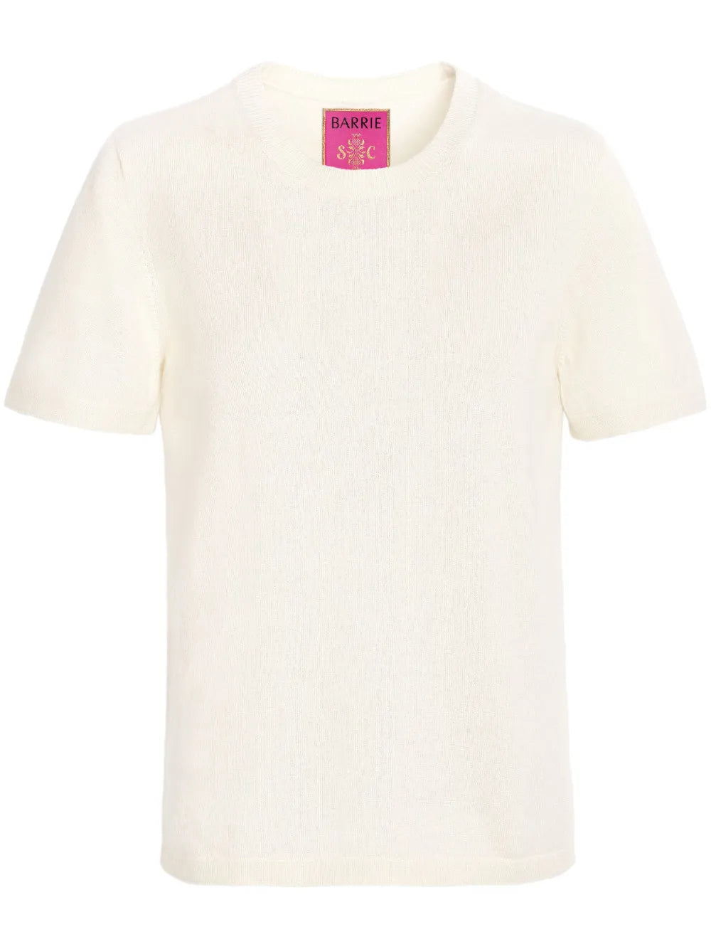 Fine-Knit Crew-Neck T-Shirt