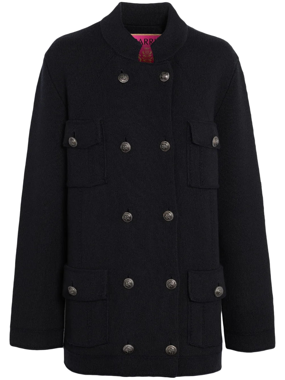 Double-Breasted Military Coat