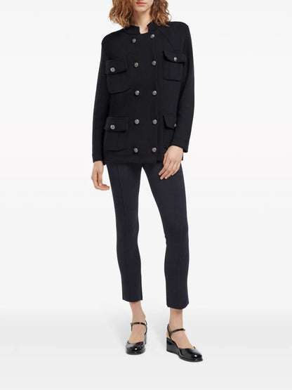 Double-Breasted Military Coat