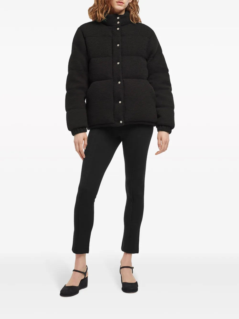 Cashmere Puffer Jacket