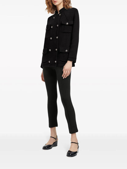 Double-Breasted Military Coat