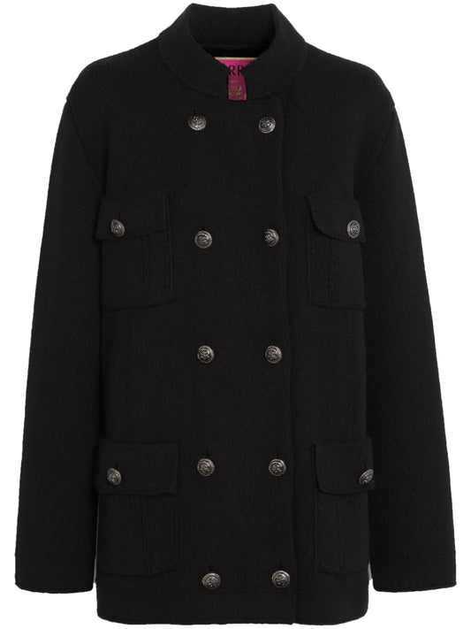 Double-Breasted Military Coat