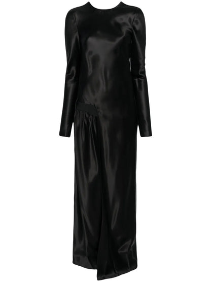 Palladium Satin Maxi Dress