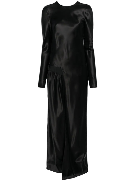 Palladium Satin Maxi Dress