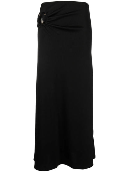 Orbit Cut-Out Maxi Skirt