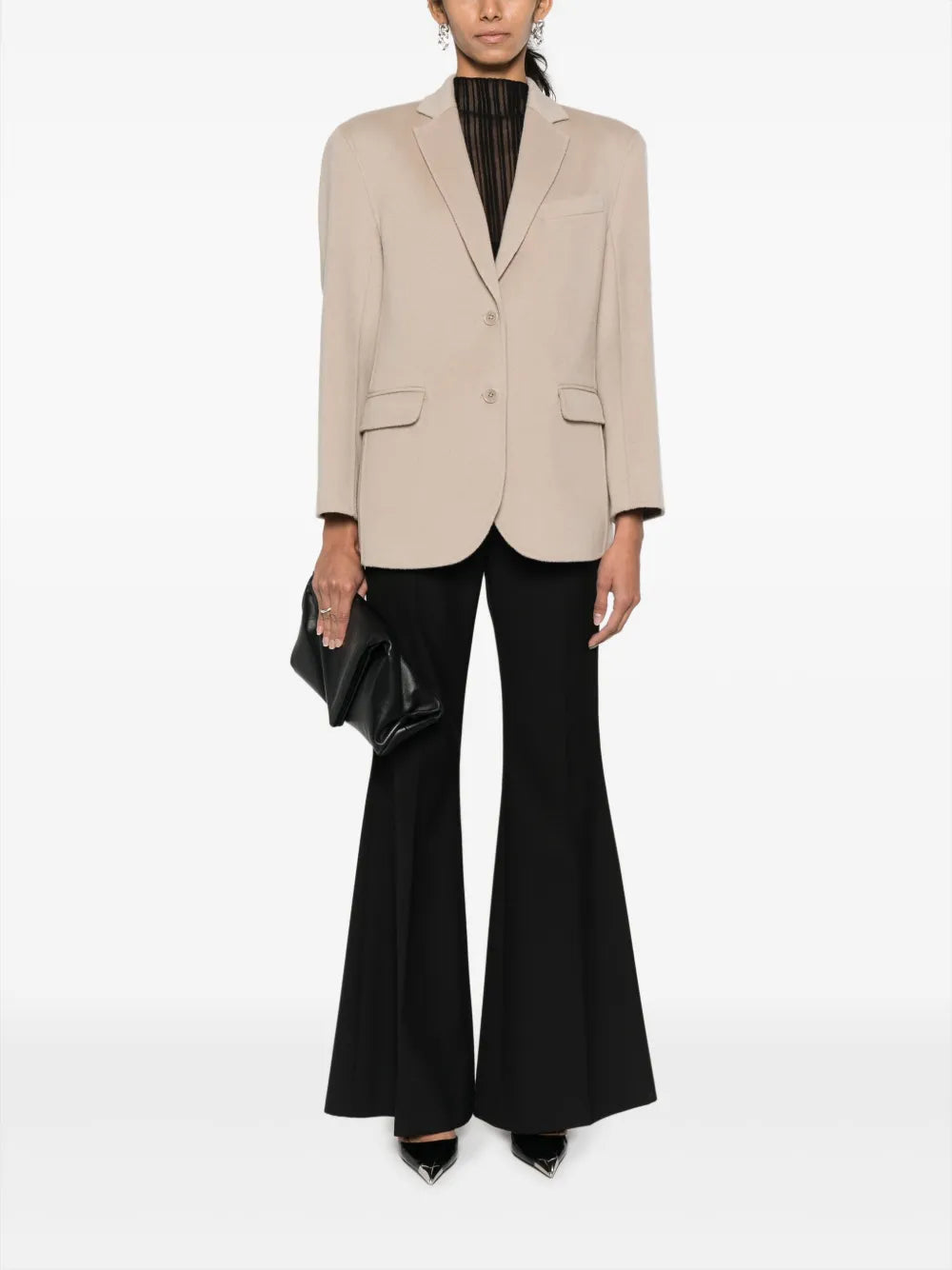 Quinn Wool-Cashmere Blazer