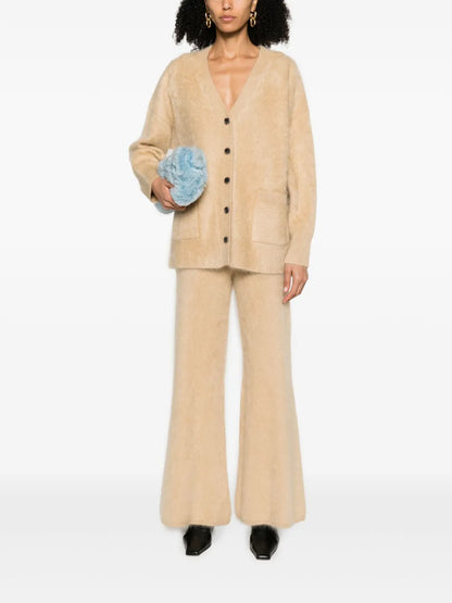 The Malena Brushed Cashmere Cardigan