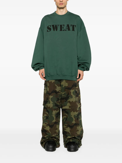 Sweat Cotton-Blend Sweatshirt