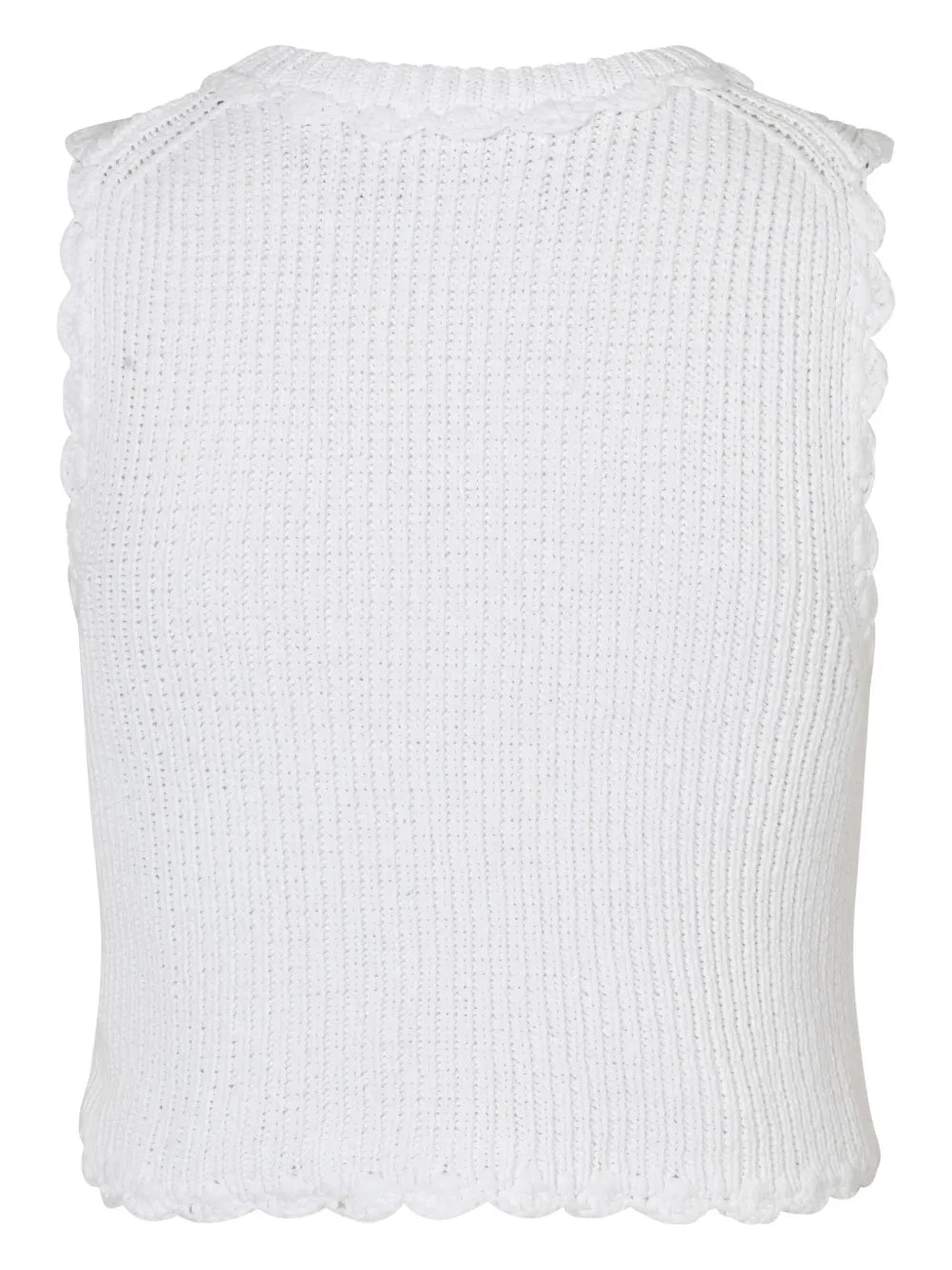 Vimona Ribbed-Knit Top