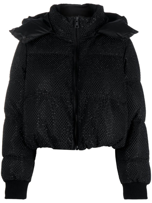Robena Crystal-Embellished Puffer Jacket