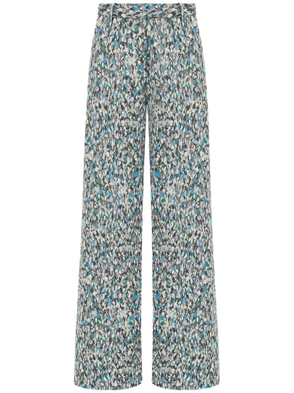 Foam Straight-Leg Trousers