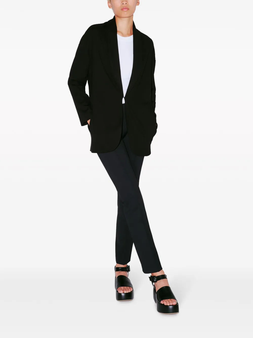 Cocoon Shawl-Lapel Jacket