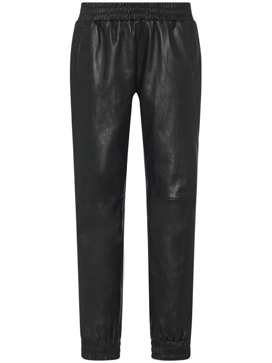 Plonge Leather Track Pants