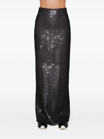 Sequinned Maxi Skirt