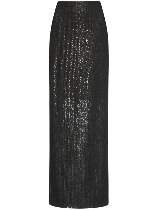 Sequinned Maxi Skirt