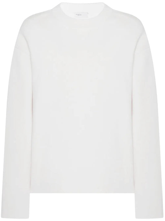 Crew-Neck Double-Face Jumper