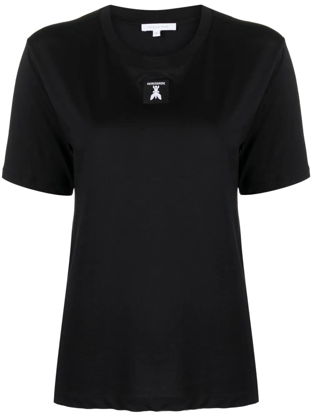 Logo-Patch Cotton T-Shirt