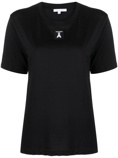 Logo-Patch Cotton T-Shirt