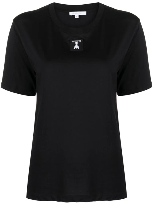 Logo-Patch Cotton T-Shirt