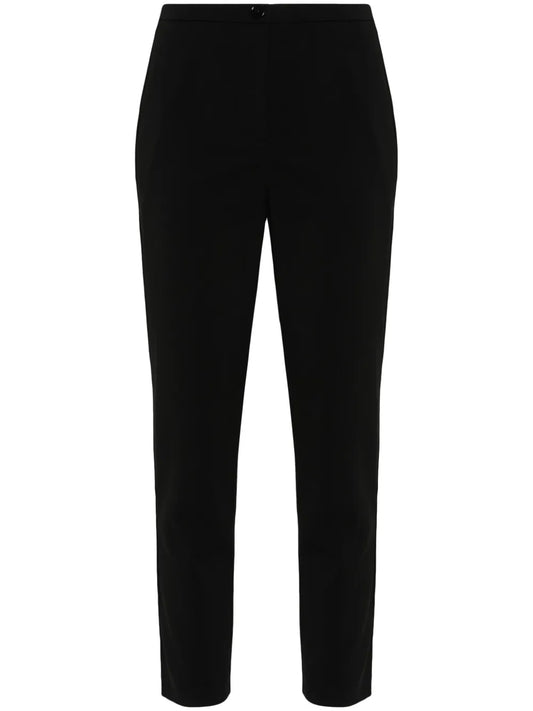 Mid-Rise Slim Trousers