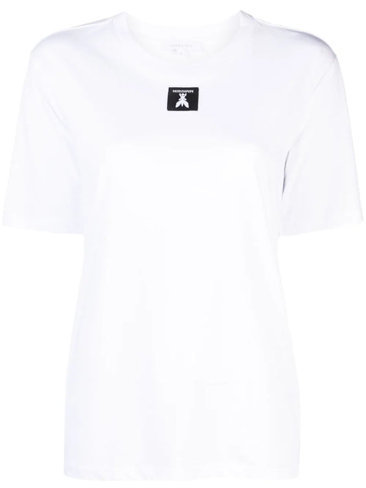 Logo-Patch Cotton T-Shirt