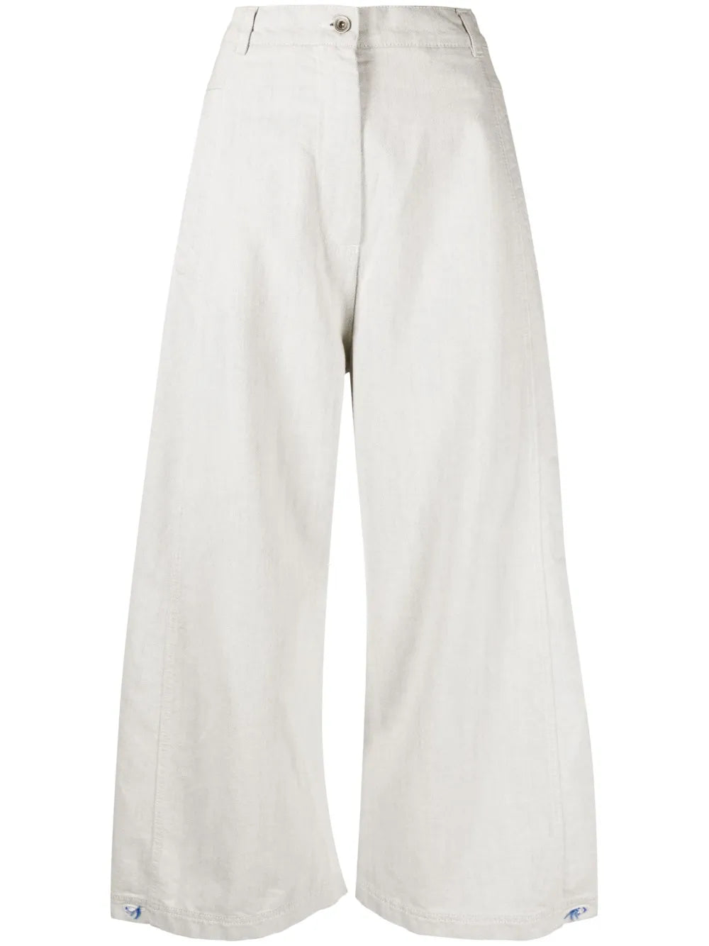 Post High-Rise Wide-Leg Jeans