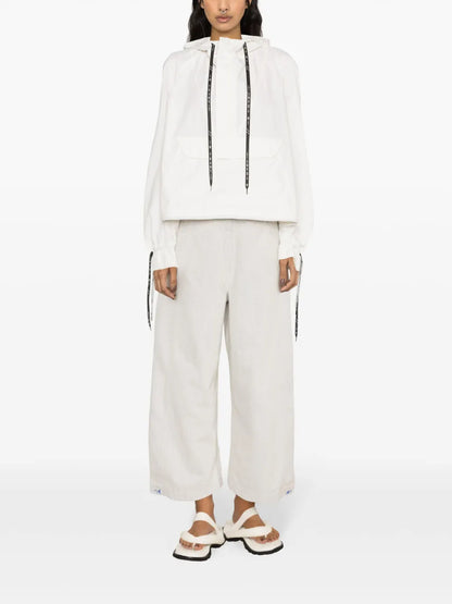 Post High-Rise Wide-Leg Jeans