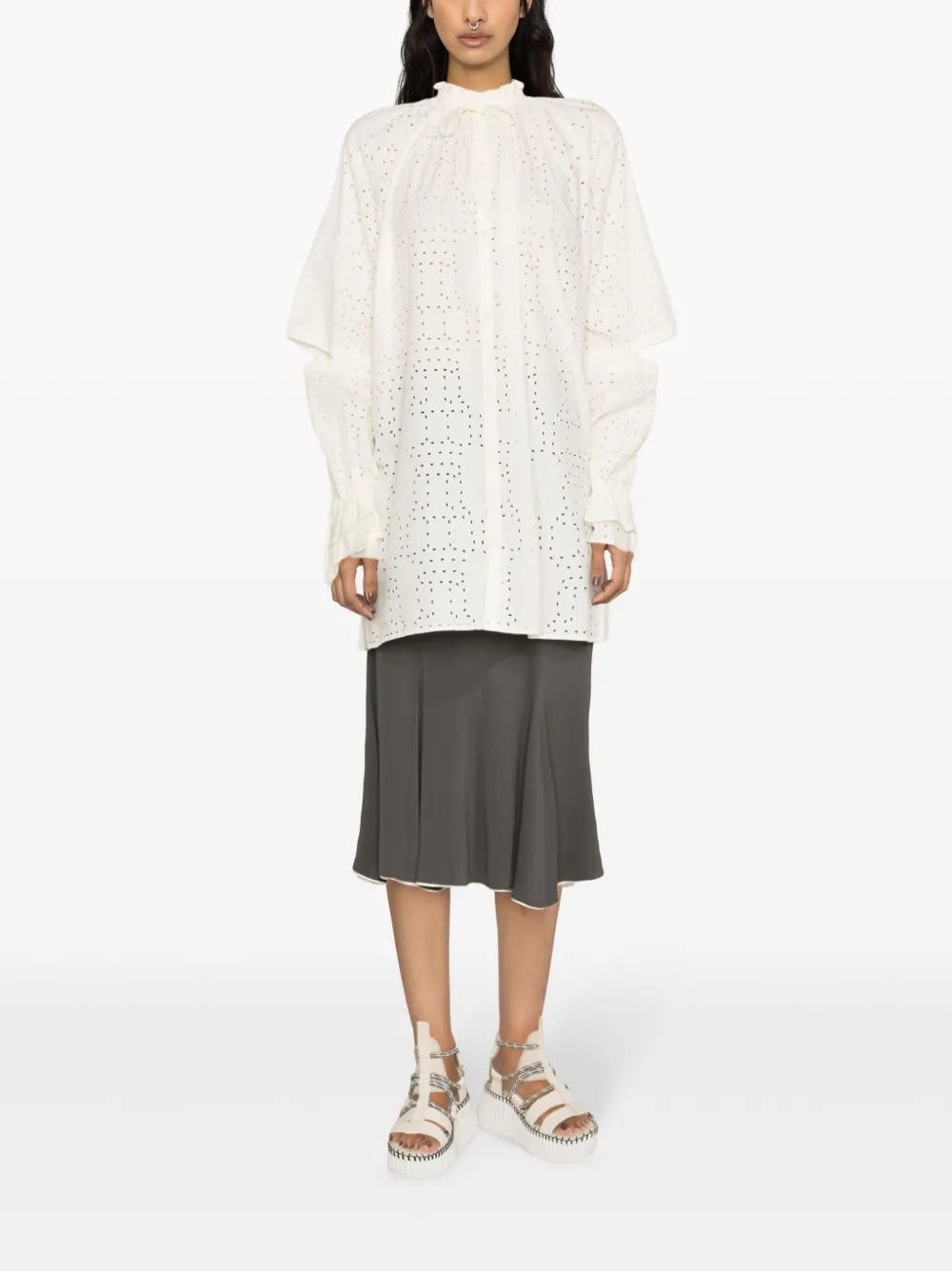 Void Filler Broderie-Anglaise Shirt