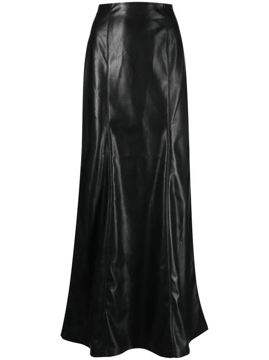 Carlotta Faux-Leather Maxi Skirt