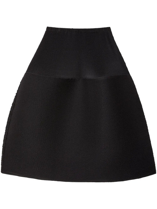 Elasticated Mini A-Line Skirt