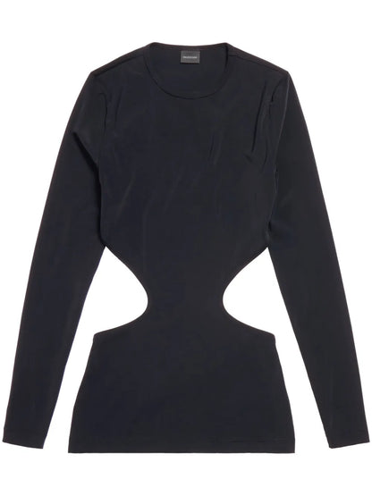 Logo-Tag Cut-Out Top