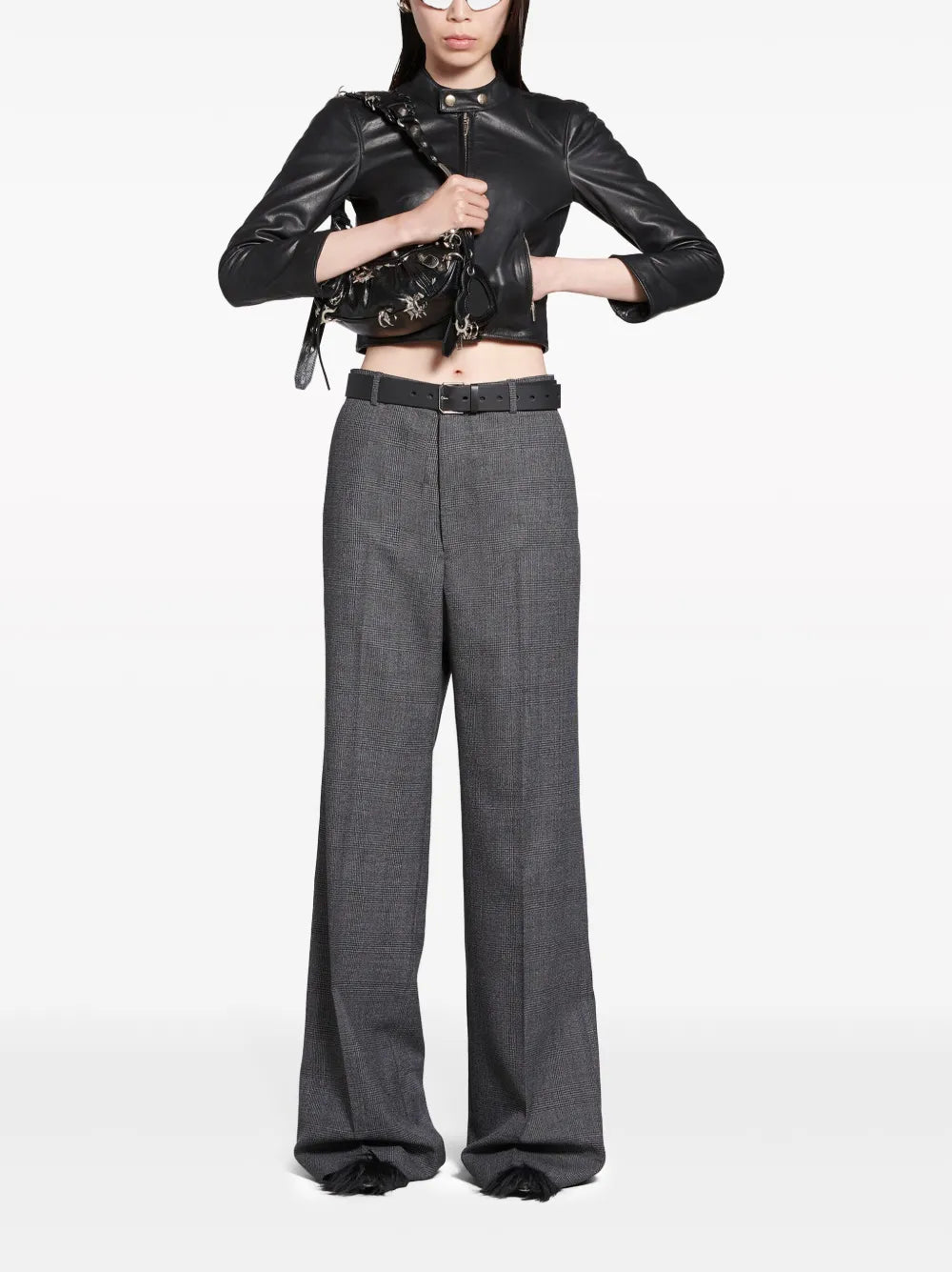 Extra-Long Wide-Leg Trousers