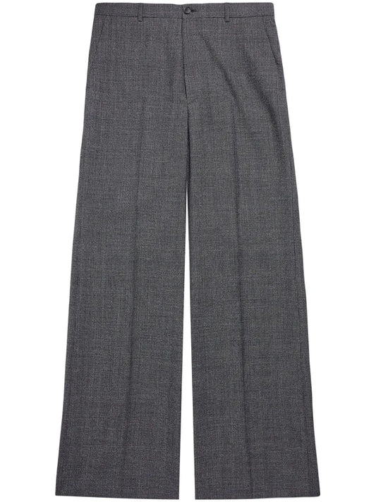 Extra-Long Wide-Leg Trousers