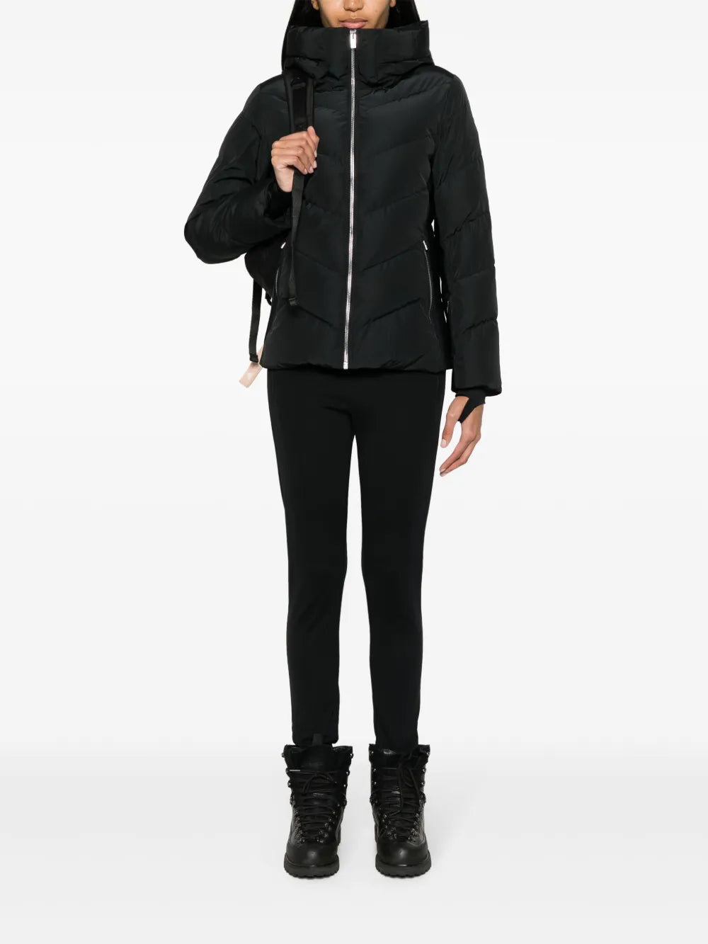 Hooded Quilted Puffer Jacket