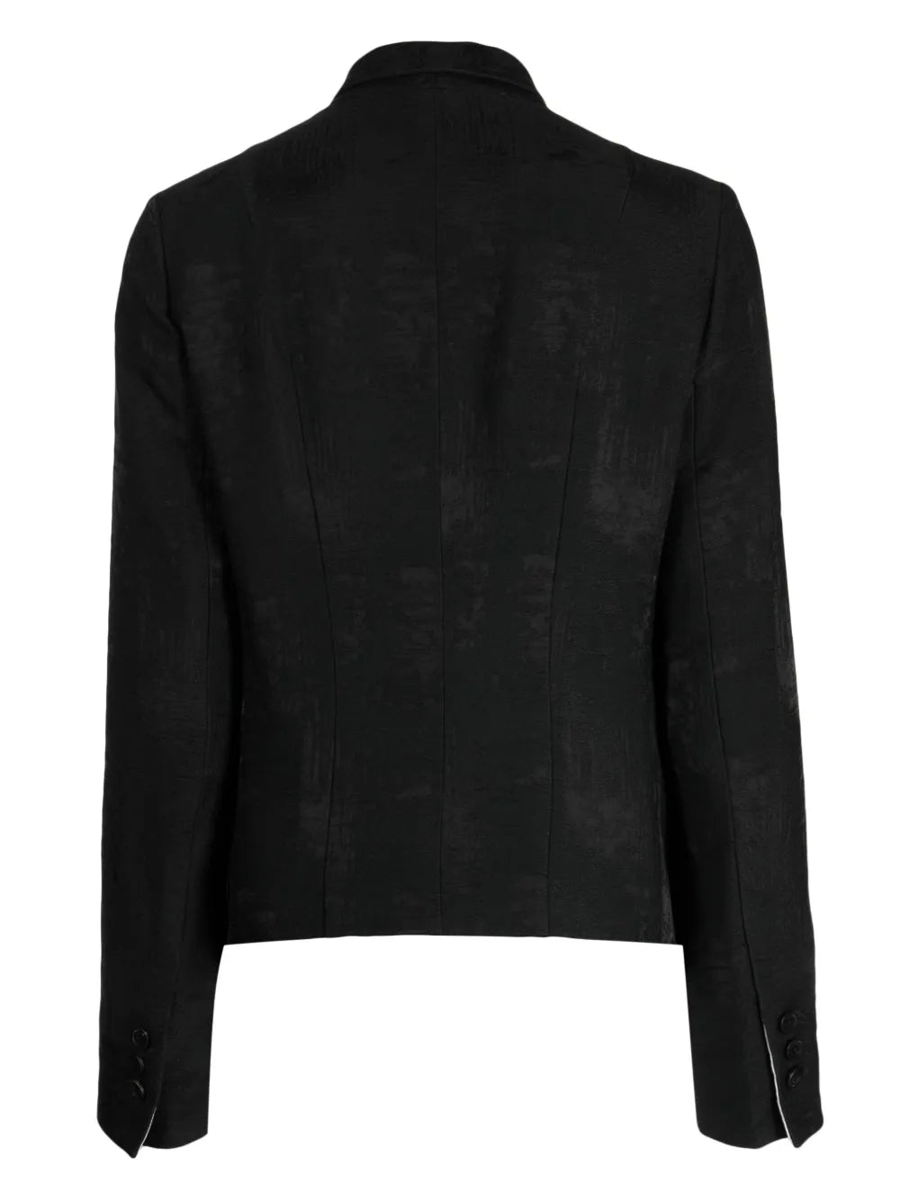 Distressed Off-Centre Blazer