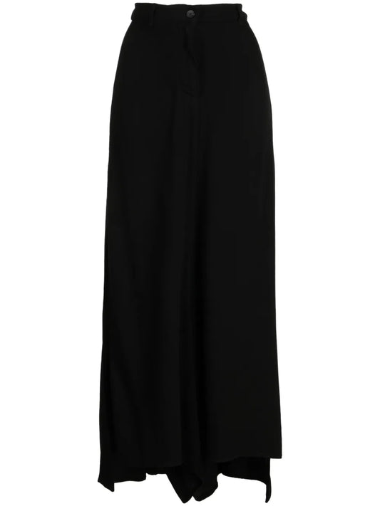 Wide-Leg High-Waist Trousers