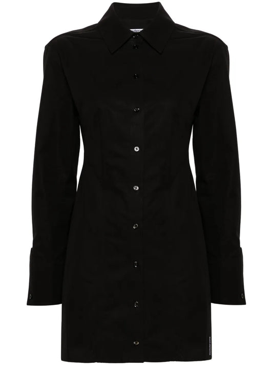 Boned Shirt Minidress